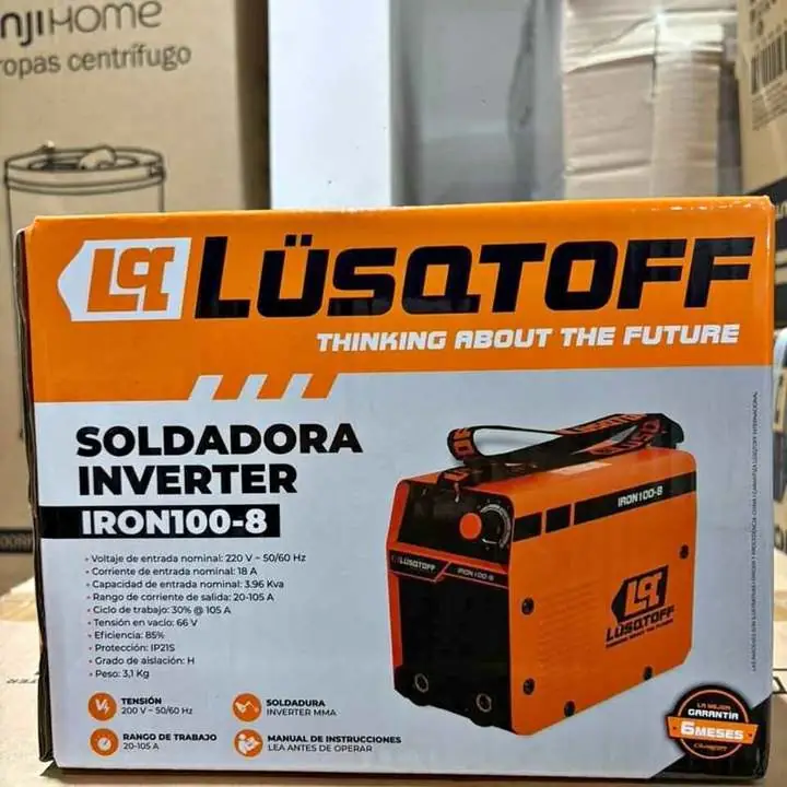 Soldadora lusqtoff inverter 105 amp