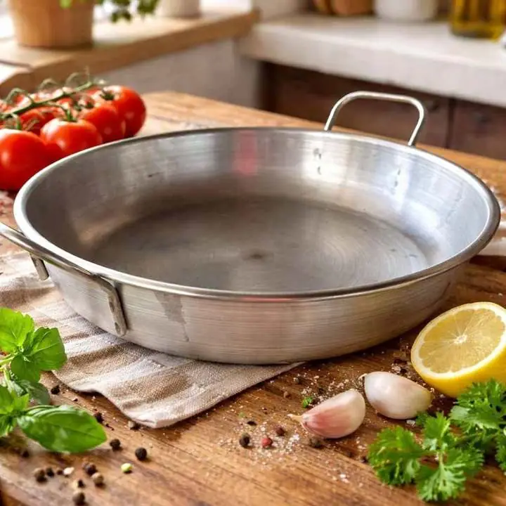 Ideal para tu cocina olla de hierro Práctica, resistente y lista para usar