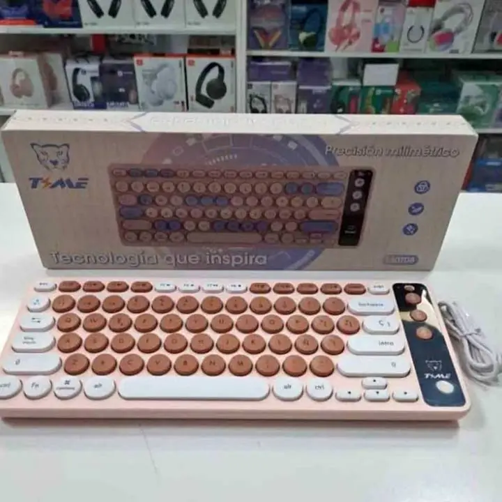Teclado inalámbrico time