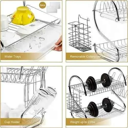 Ingresaron escurridores de plato
