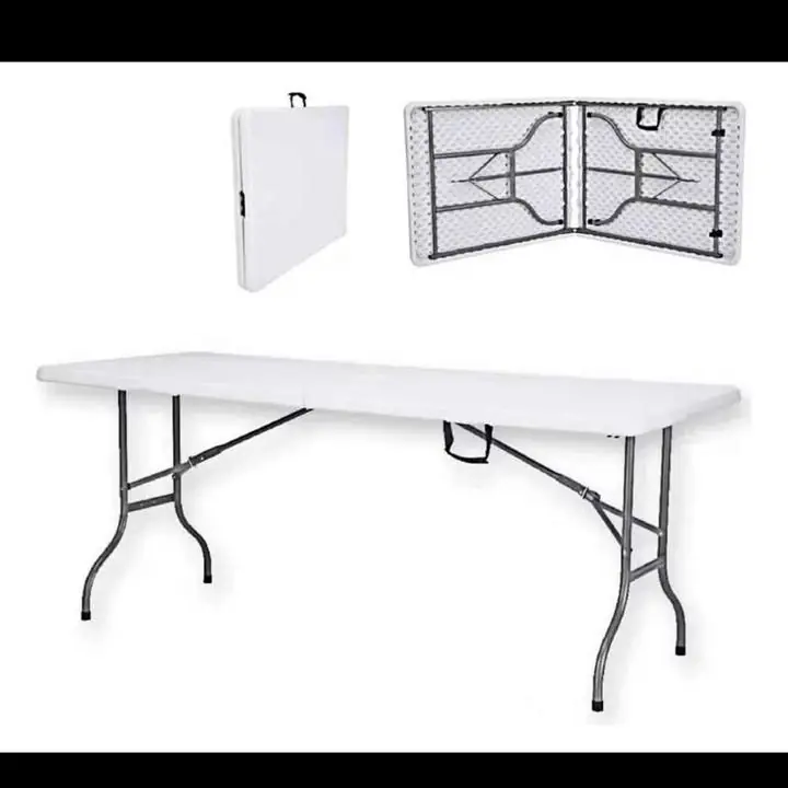 Ingresaron mesas plegables de 180 x 74 X74 cm