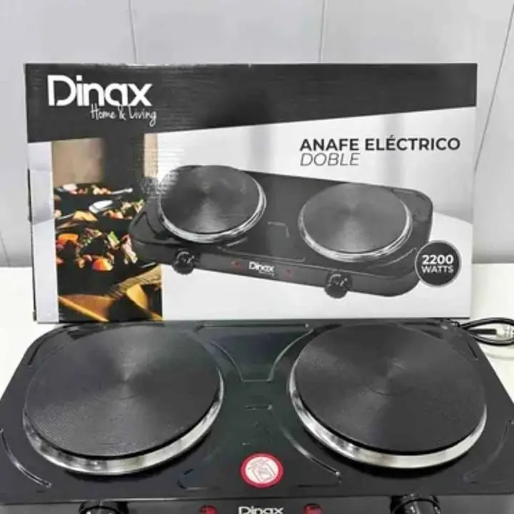 Anaffe eléctrico doble Potencia total: 2200W