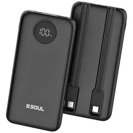 Power Bank Soul Classic400 10.000mAh Tipo C NEGRO