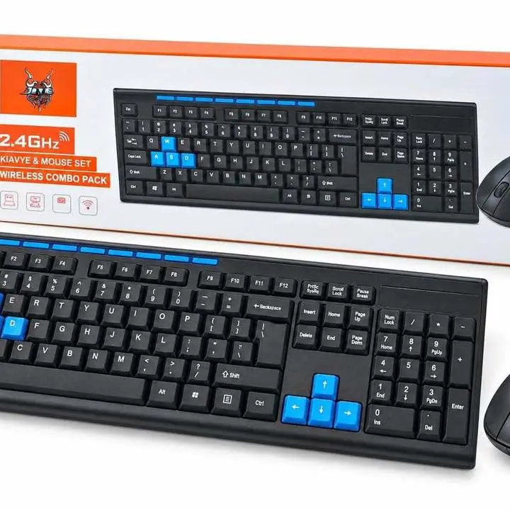 Combo teclado C/ MOUSE Combo de teclado y mouse para completar el espacio de trabajo o estudio