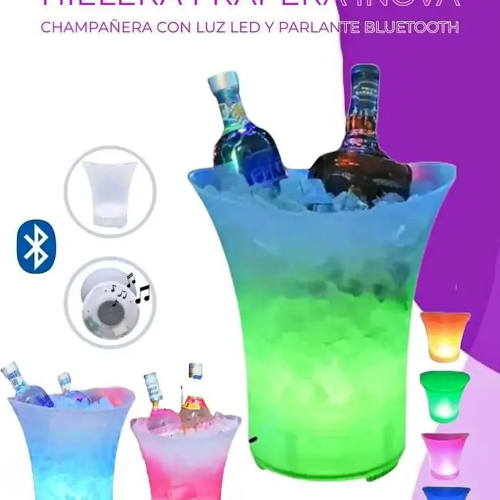 Frapera inova con luz LED y parlante