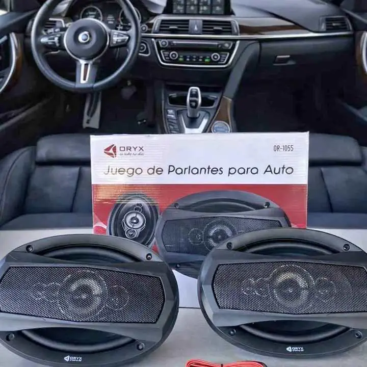 Juego de parlantes para auto oryx ¡Potencia y calidad de sonido para tu vehículo!
