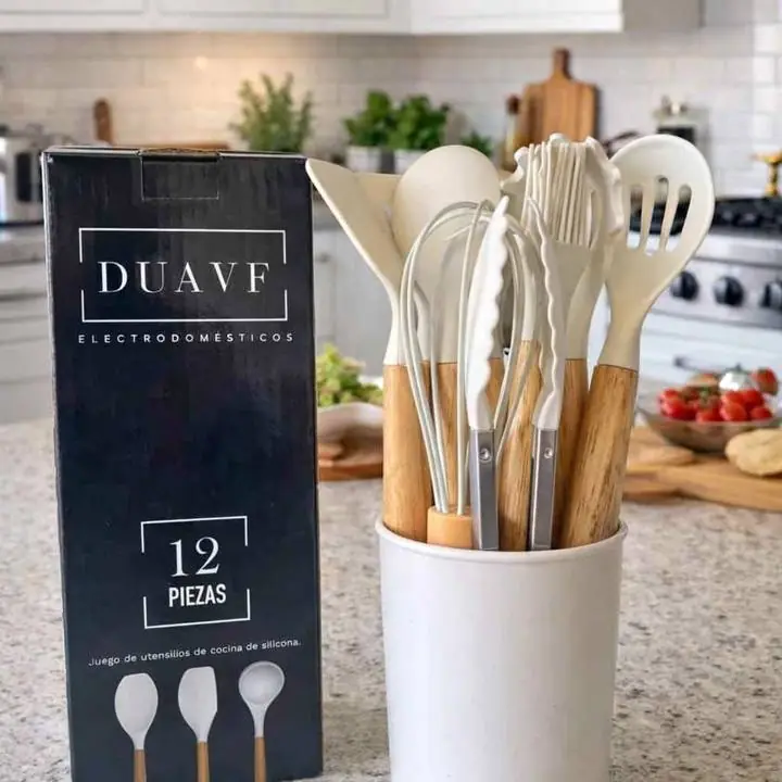 Set de Utensilios de Cocina DUAVF – 12 Piezas