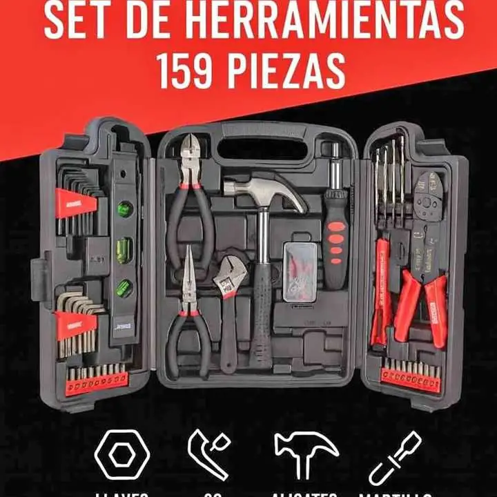 Set de herramientas omaha – 159 piezas