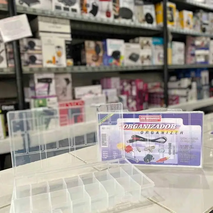 Organizador multiuso com manija
