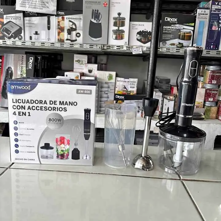 Licuadora de mano 4 en 1