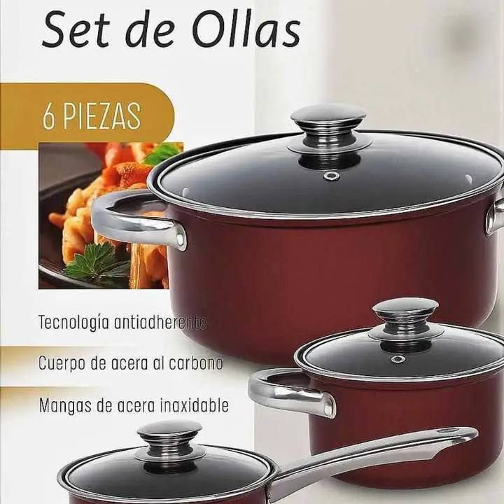 Set de Ollas OSR – 6 Piezas Foto ilustrativa