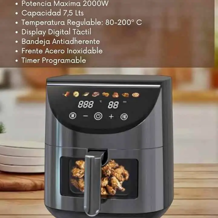 Freidora de aire star trak 7.5L digital