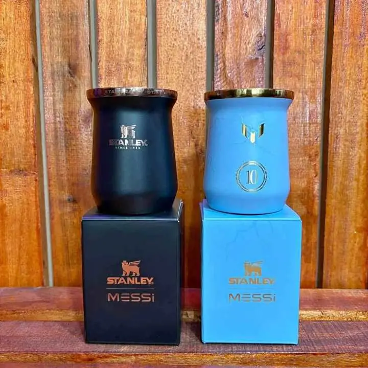 Mate edición especial Llegaron estos mates de Stanley en colaboración con lionel messi