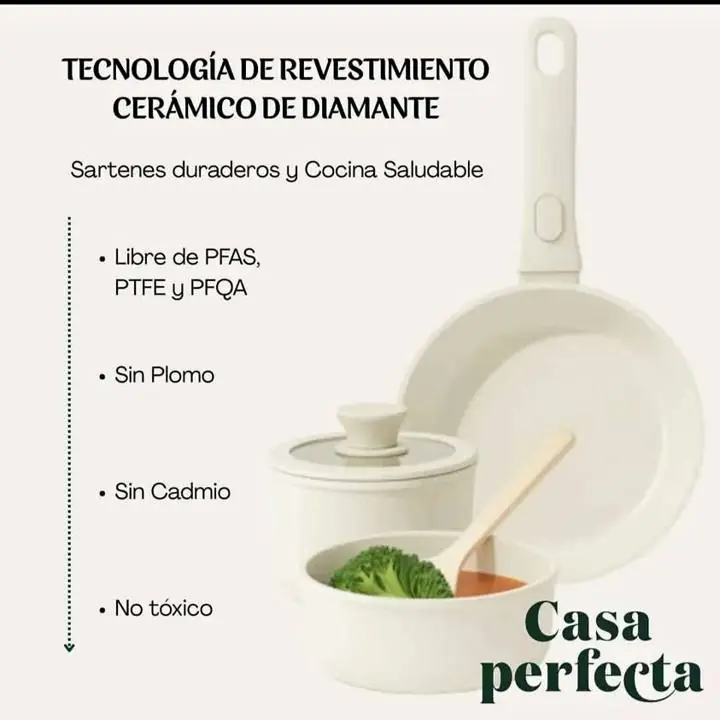 Bateria de cocina cooksun x5 piezas de hierro (tipo essen)
