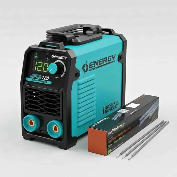 Soldadora inverter electrodo 120A marca: energy tools modelo: I120/2/220