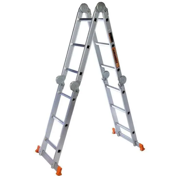 Escalera de Aluminio Plegable Lusqtoff