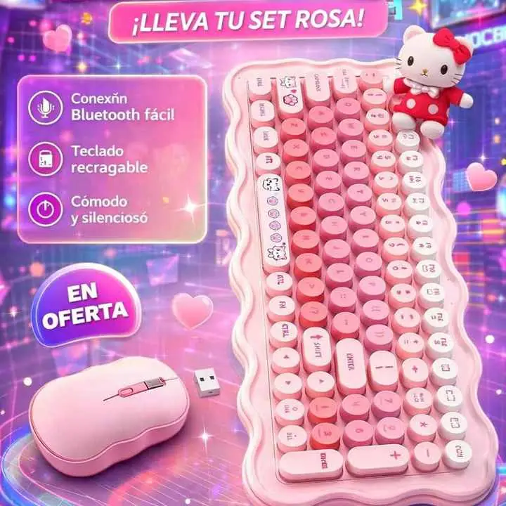 Combo teclado + Mouse inalámbrico