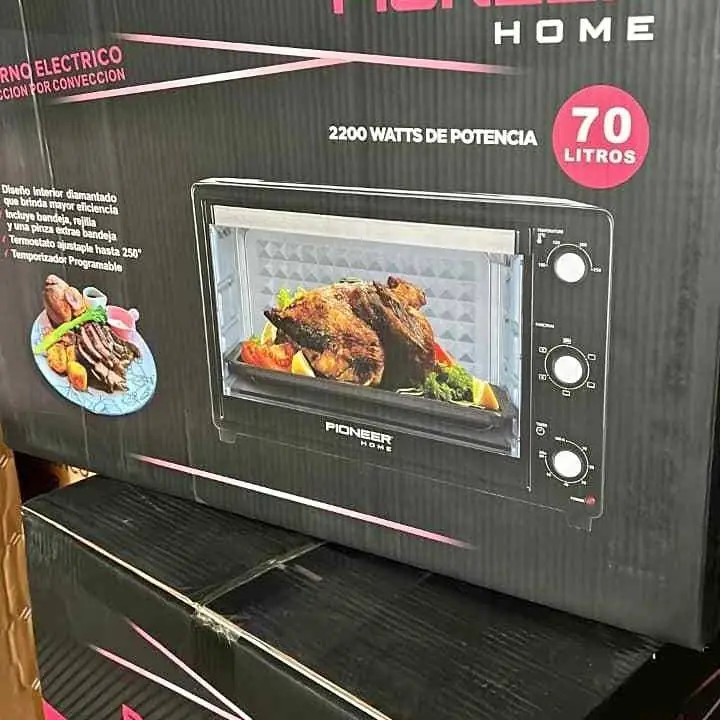 Horno eléctrico de 70 litros Pioneer