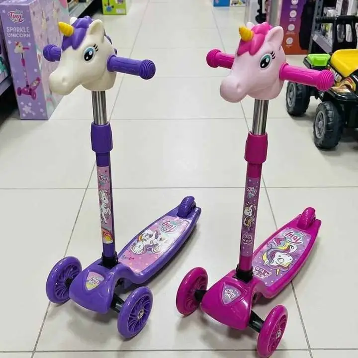 Con cabeza de unicornio