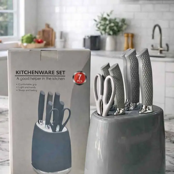 Set de cuchillos de cocina – 7 PIEZAS Set completo para tu cocina