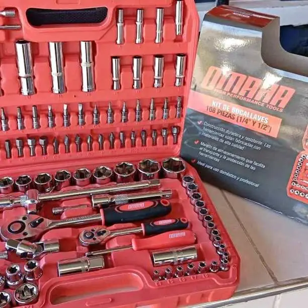 Kit de boca de llaves 108 piezas