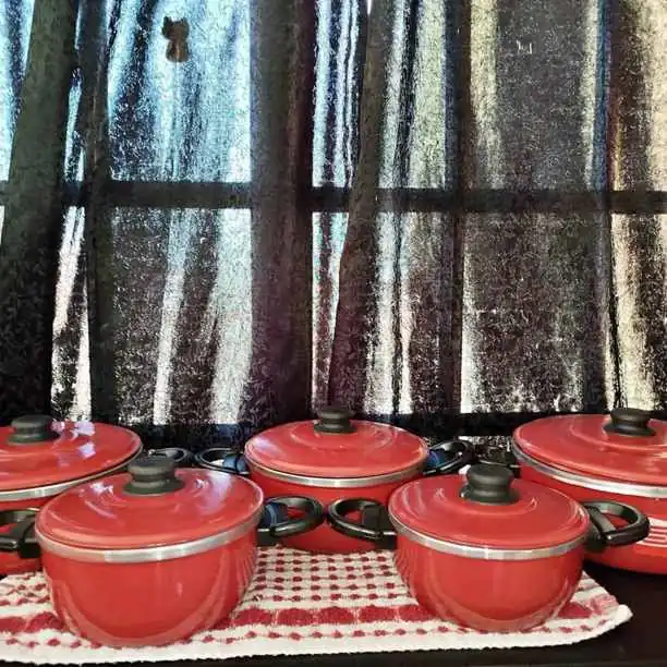 Set de ollas de aluminio X5 marcasão francisco en oferta! oferta! ultima unidad