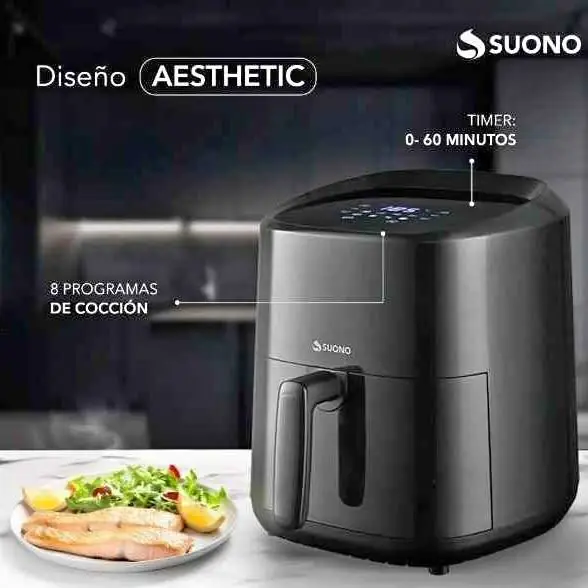 Freidora de Aire Suono Panel Táctil 3.2Lts