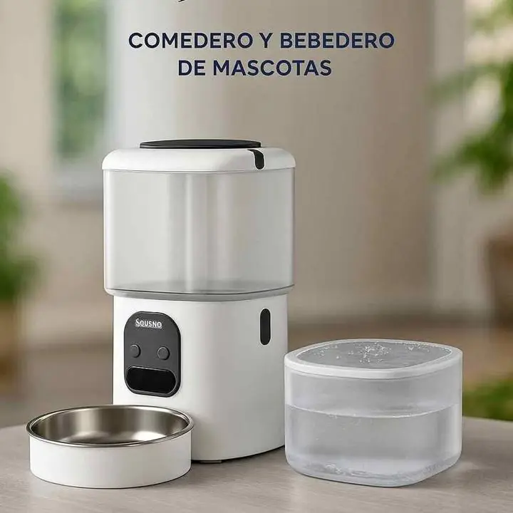 Comedero y Bebedero Automático Suono
