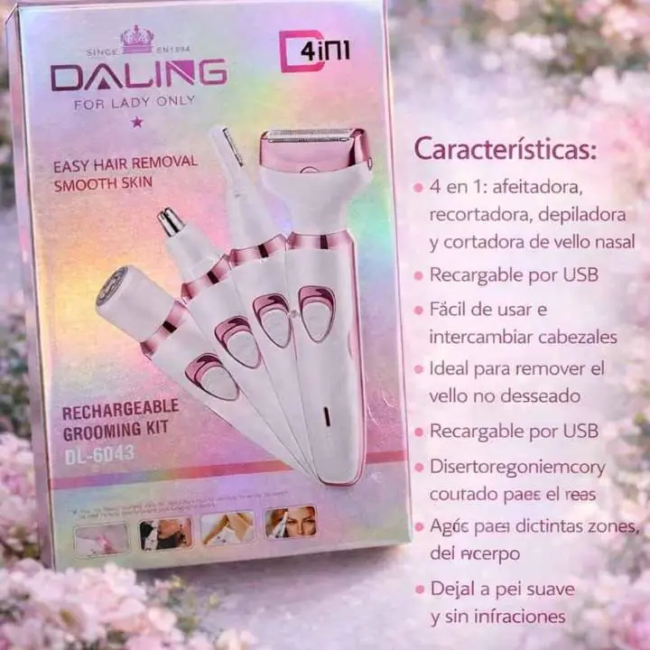 Kit de Depilación Daling 4 en 1