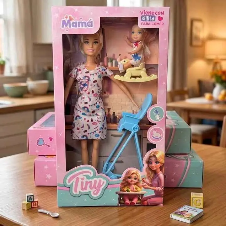 ¡Llegó el Set Tiny Mamá! ¡Un juego lleno de ternura!