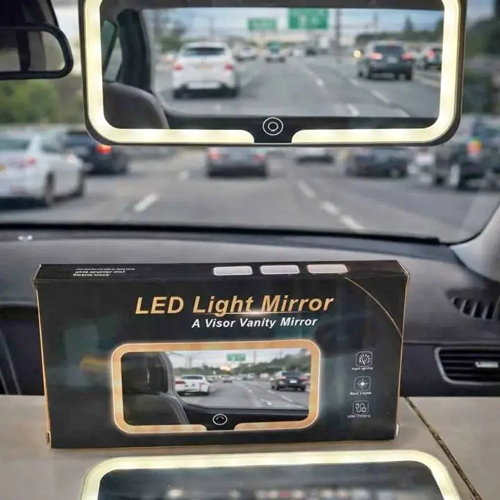 Espejo LED para visera – ideal belleza luz LED