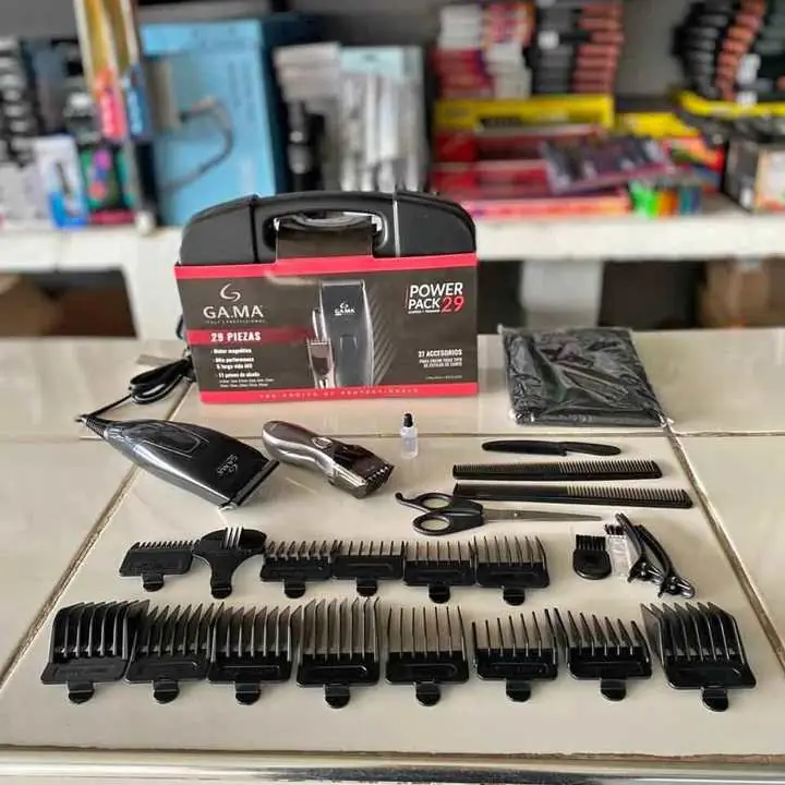 Cortadora de Pelo GA.MA – Power Pack 29 Piezas