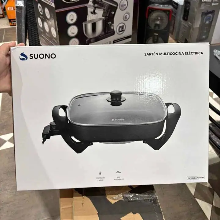 Sarten eléctrico suono 1800W negro