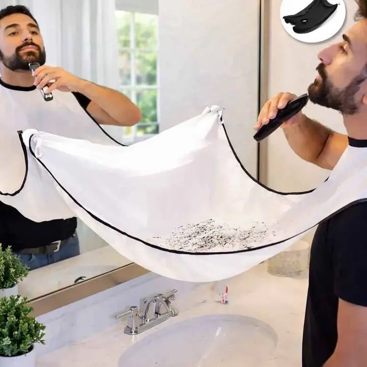 Delantal para afeitarse la barba