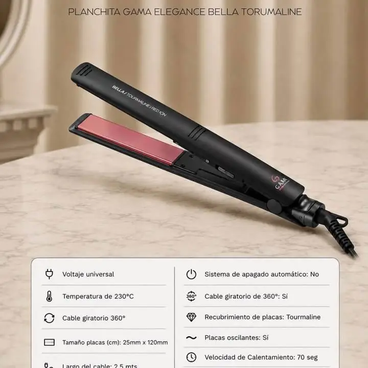Planchita gama elegance bella tourmaline