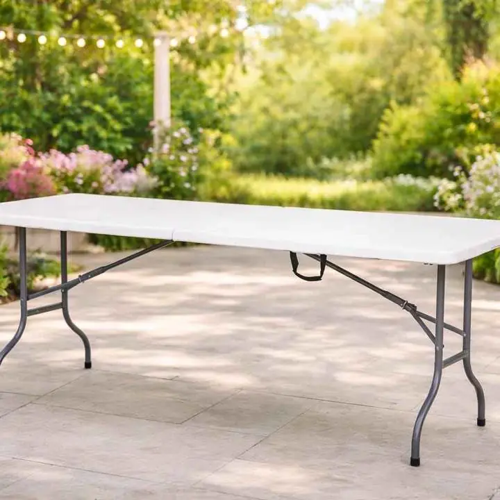 ¡Mesa Plegable Práctica y Funcional! Ideal para reuniones, eventos, camping, quinchos, etc