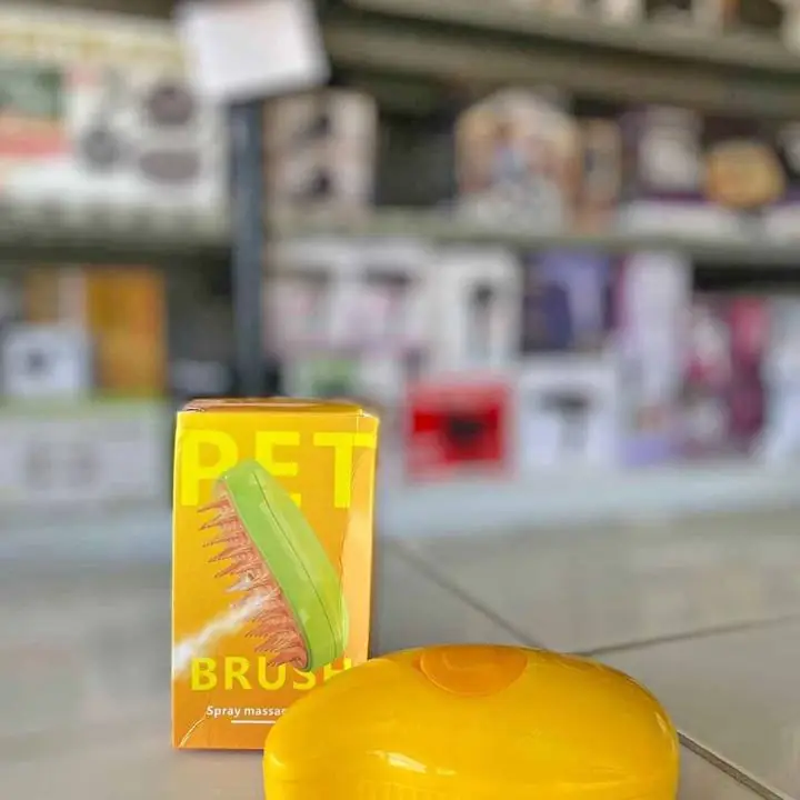 Cepillo vapor para animal