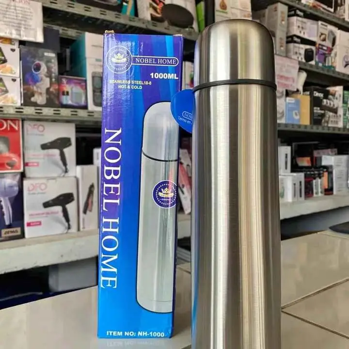 Termo Bala de Acero Inoxidable – 1 Litro