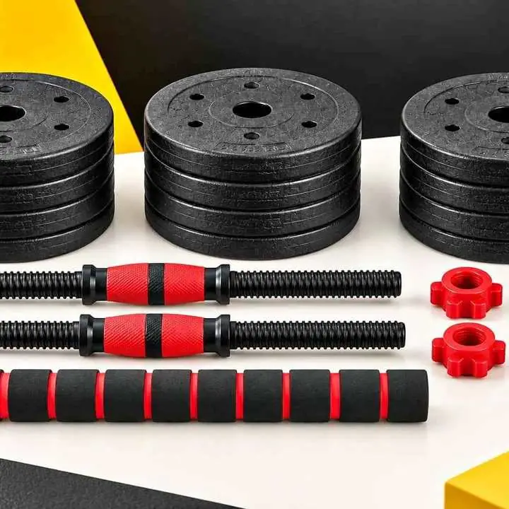 Kit mancuernas 20KGS Ideal para entrenar en casa sin salir