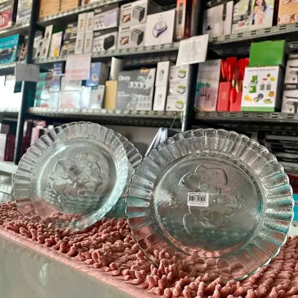 Platos de vidrio reforzado