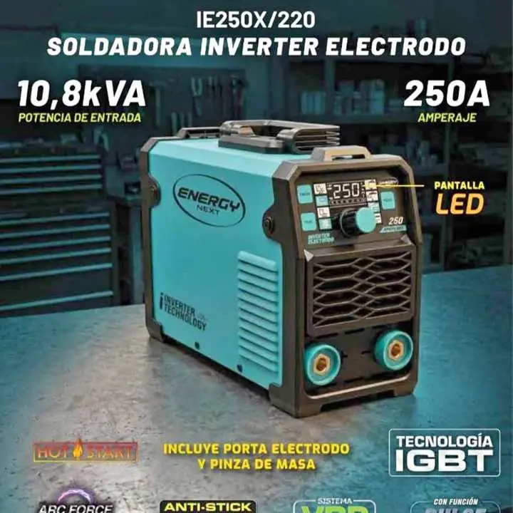 Soldadora inverter energy next IE250X/220