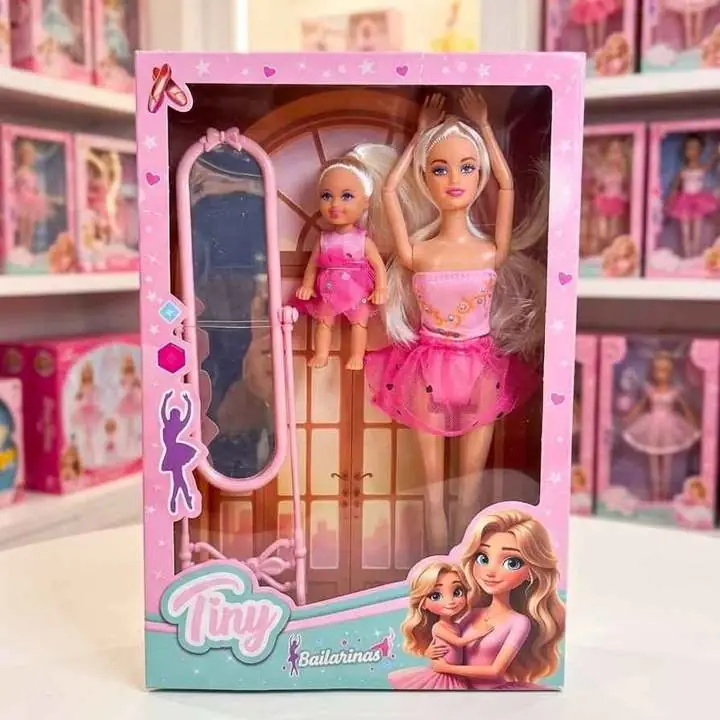¡La magia del ballet! Set de Muñeca “Tiny Bailarinas”
