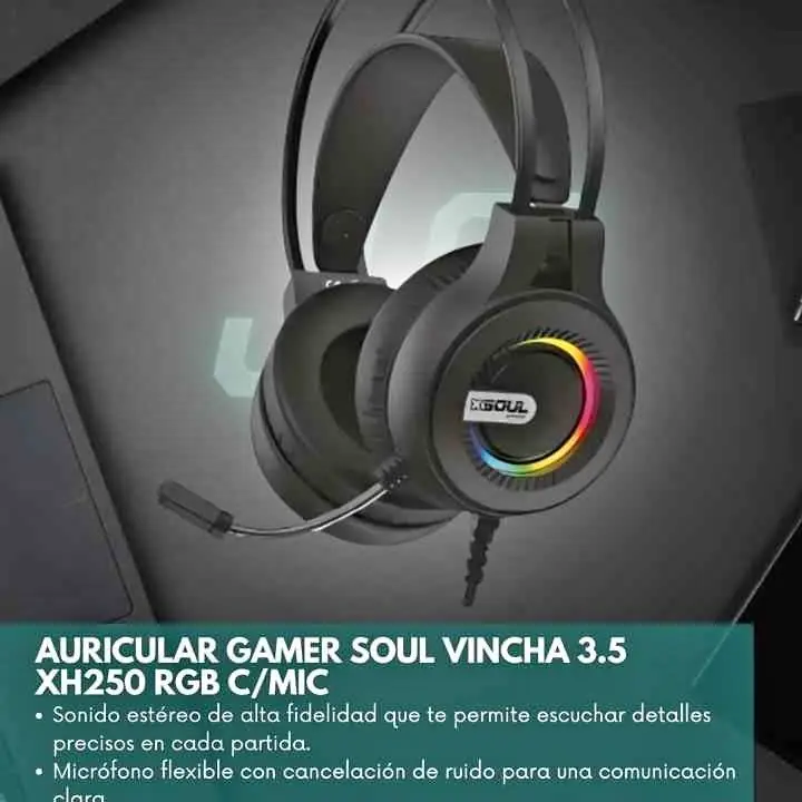 Auricular gamer soul vincha XH250