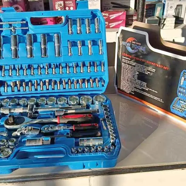 Kit 108 piezas llave tubo