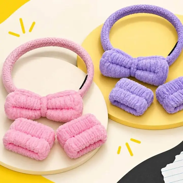 Kit de vincha con munequeras