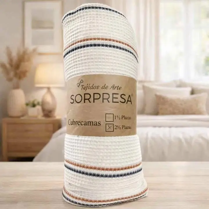 Cubrecama súper canchero y acogedor