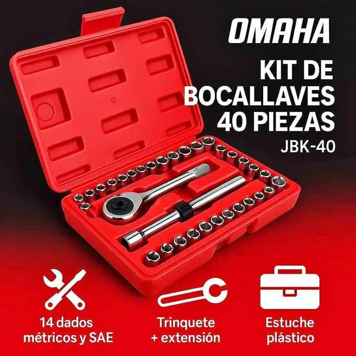 Kit 40 piezas omaha
