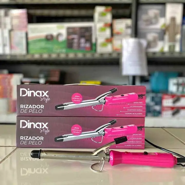Rizador de pelo dinax ¡Luce rulos perfectos en minutos!