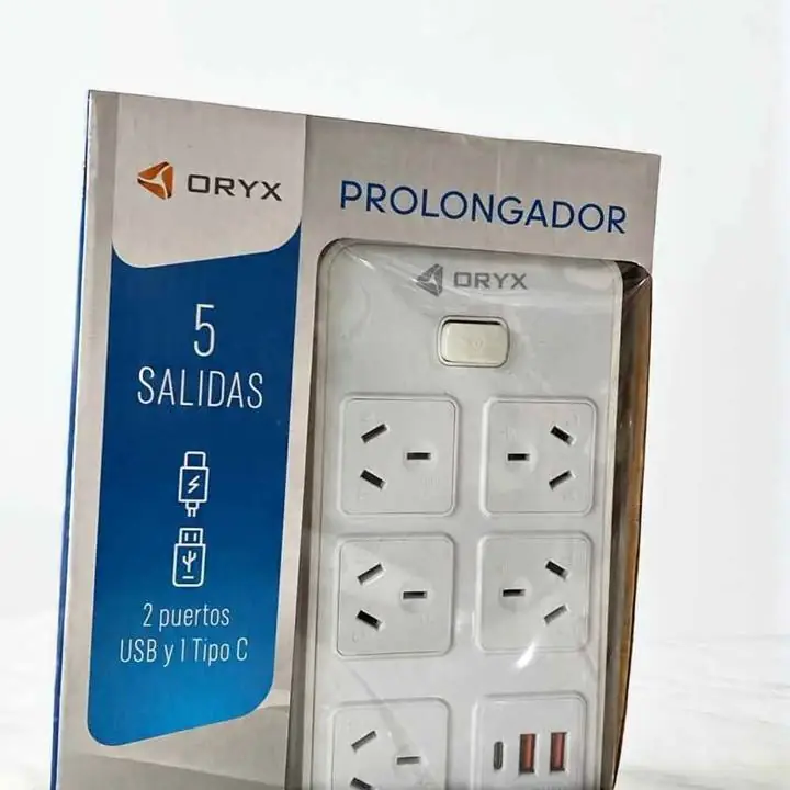 Prolongador ORYX 5 entradas – energía para todo