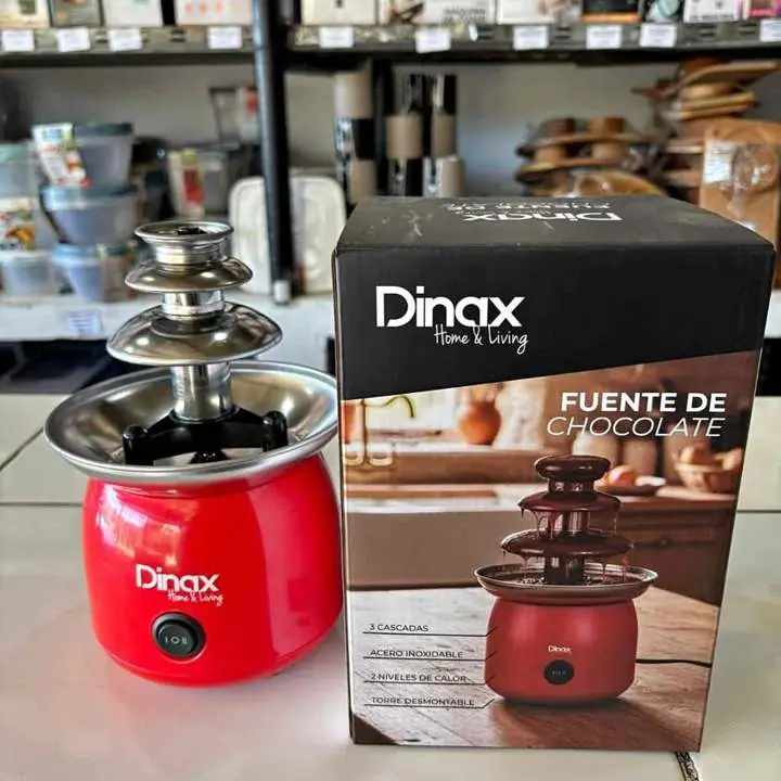 ¡Fuente de Chocolate DINAX! Ideal para sorprender en reuniones, cumpleaños y eventos